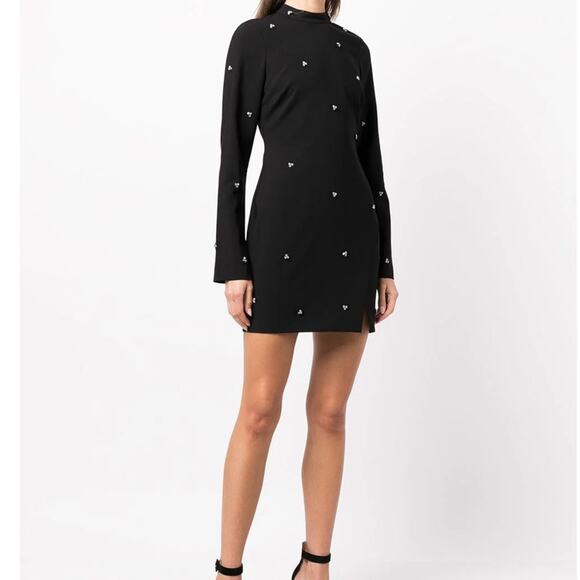Likely Dresses & Skirts - Likely Phillips Diamond Stud Detail Mini Dress Black New Size 4
